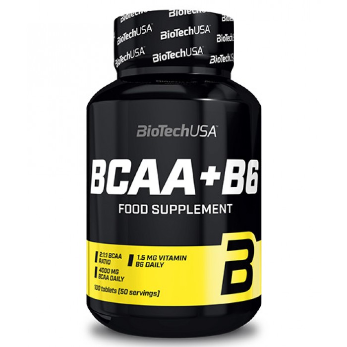 BioTech - BCAA + B6 / 100tabs.